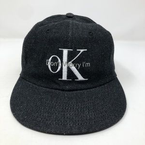 Don't Worry I'm OK Strapback Hat Cap